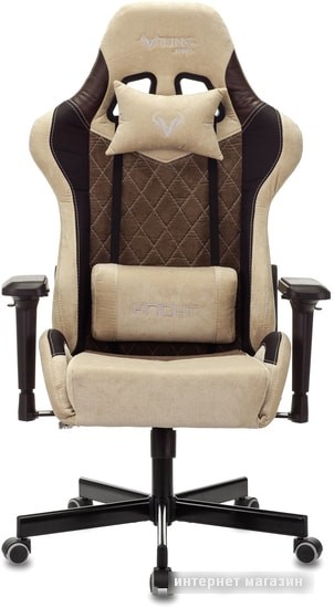 Кресло Бюрократ Viking 7 Knight BR Fabric (коричневый)