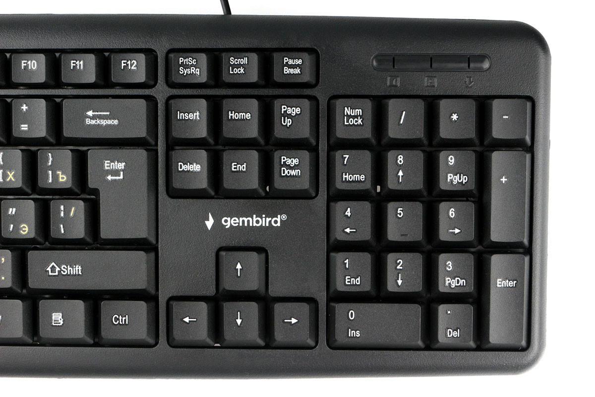 Клавиатура Gembird KB-8320UXL-BL