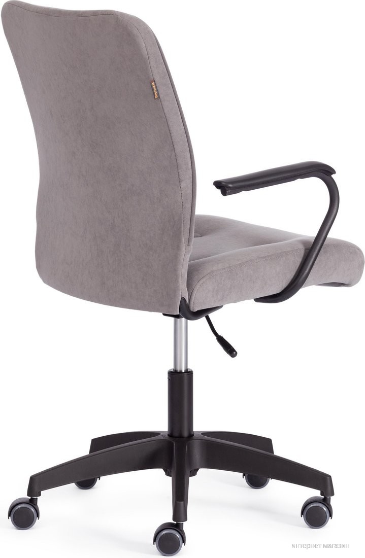Офисное кресло TetChair Wind флок (серый)