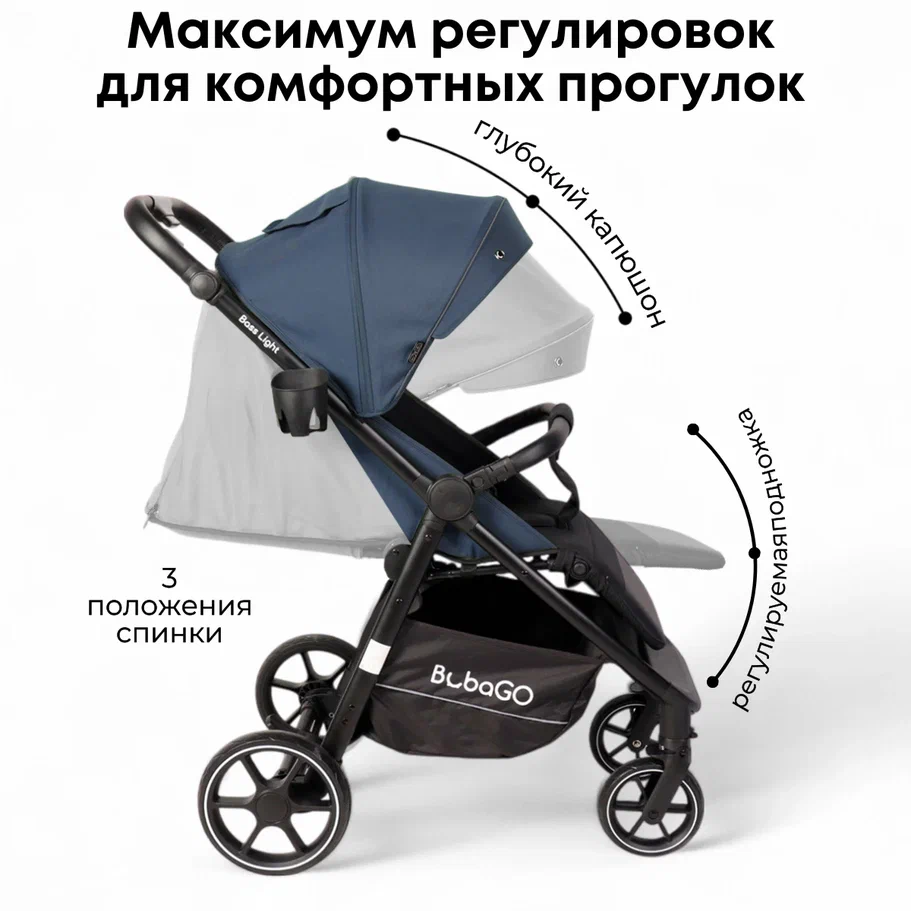Bubago Bass Light 2025 (синий)