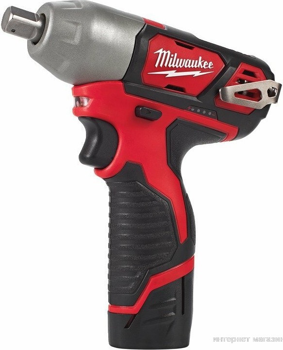 Гайковерт Milwaukee M12 M12BIW12-202C 4933447133 (с 2-мя АКБ, кейс)