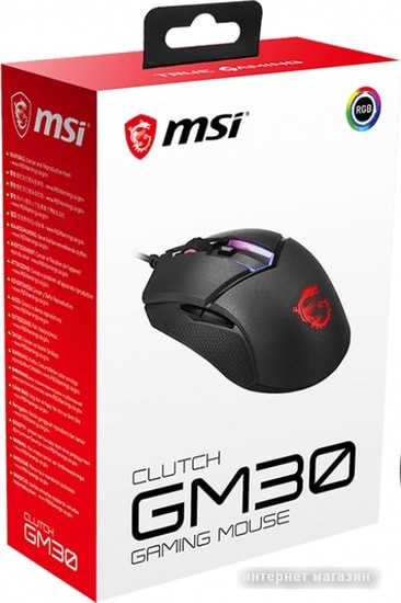 Игровая мышь MSI Clutch GM30