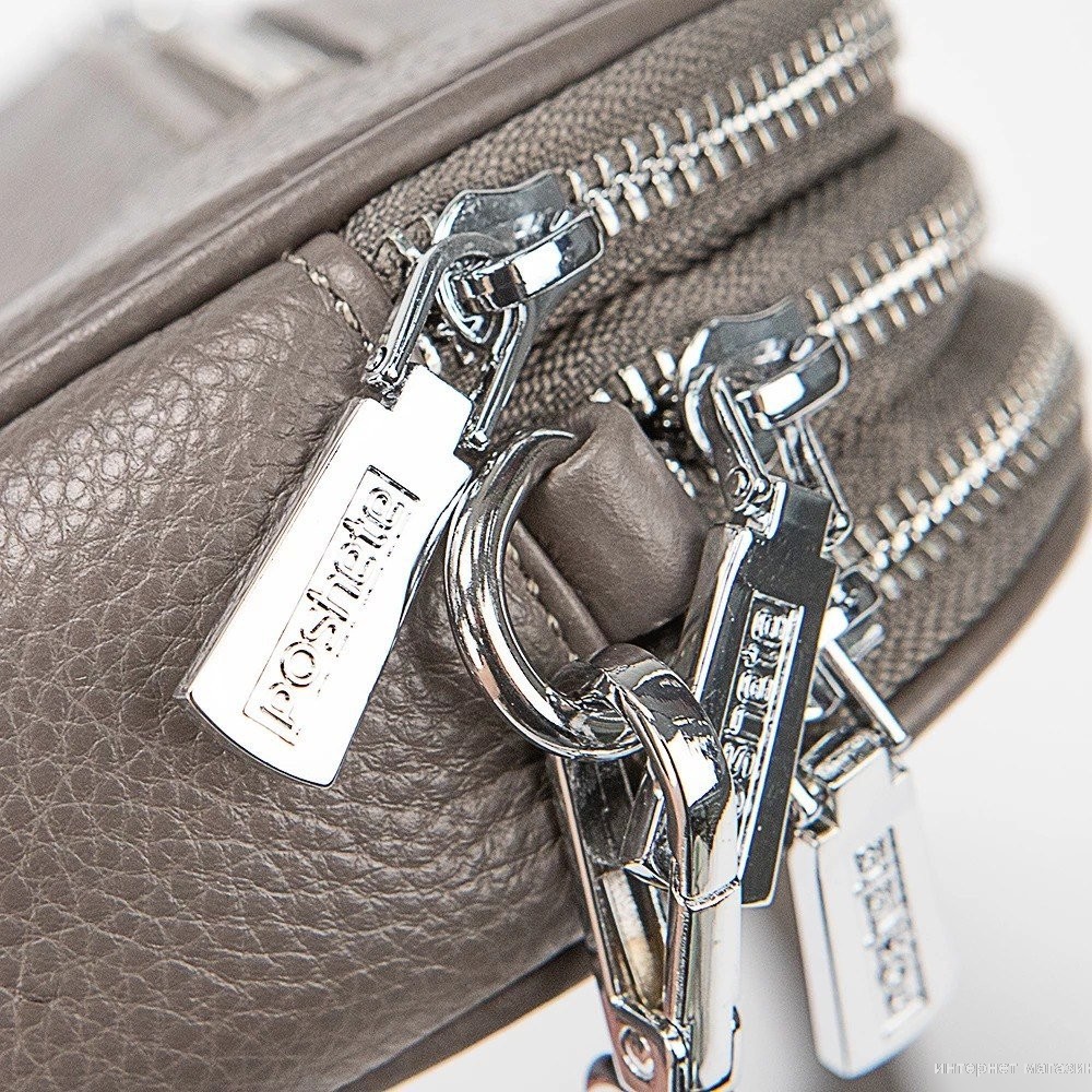 Женская сумка Poshete 923-0049-GRY (серый)