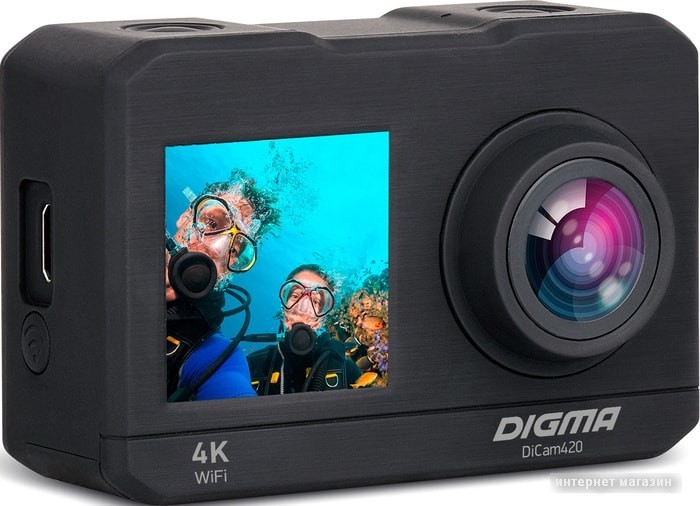 Экшен-камера Digma DiCam 420