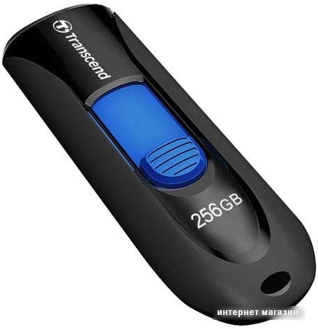 USB Flash Transcend JetFlash 790 256GB (черный)