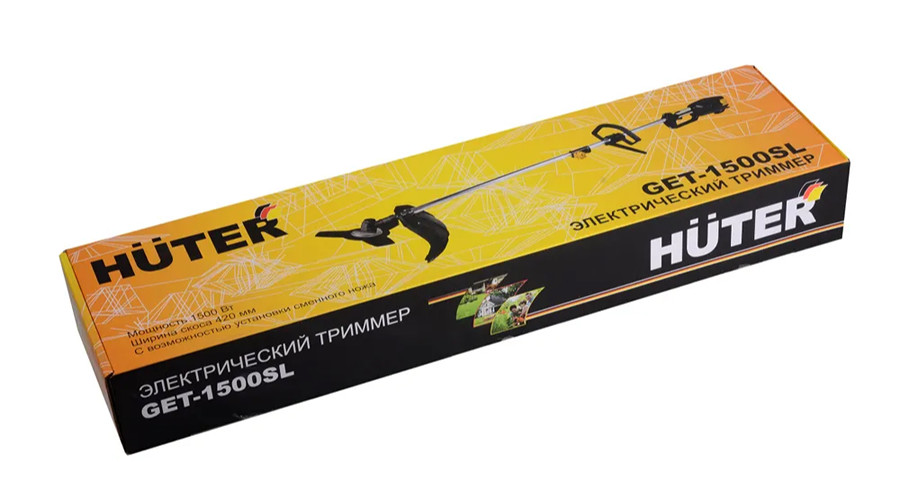 Триммер электрический Huter GET-1500SL
