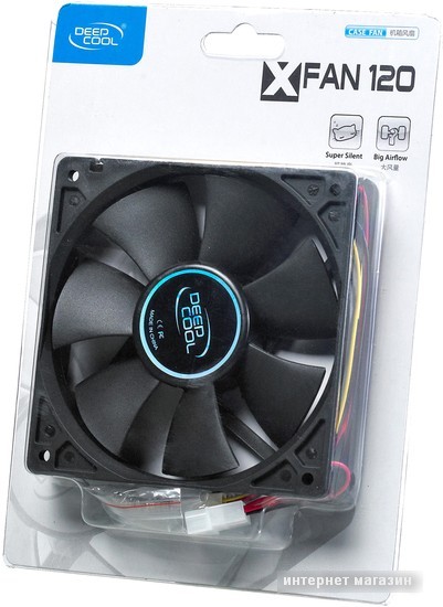 Вентилятор для корпуса DeepCool DP-FDC-XF120