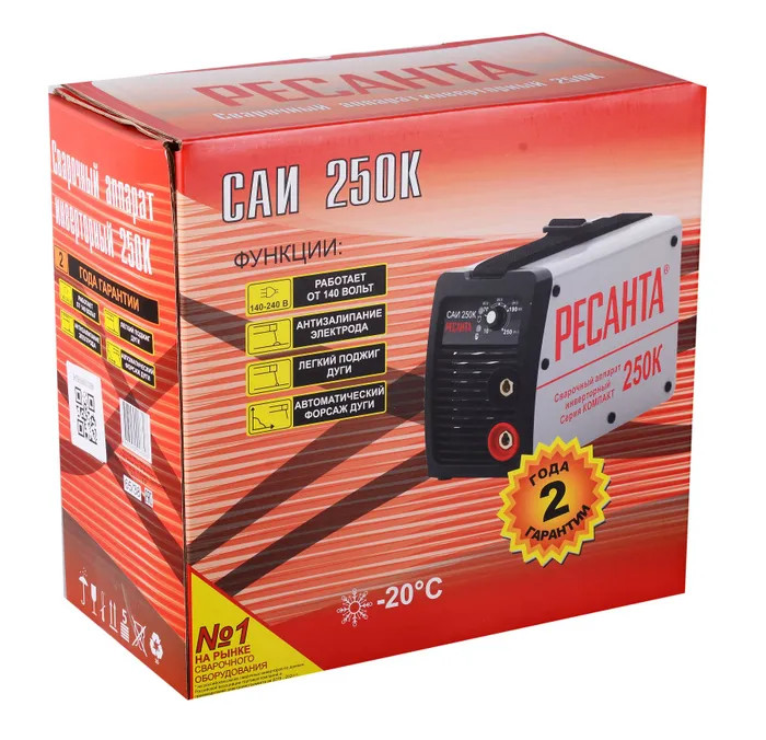 Сварочный инвертор Ресанта САИ-250К