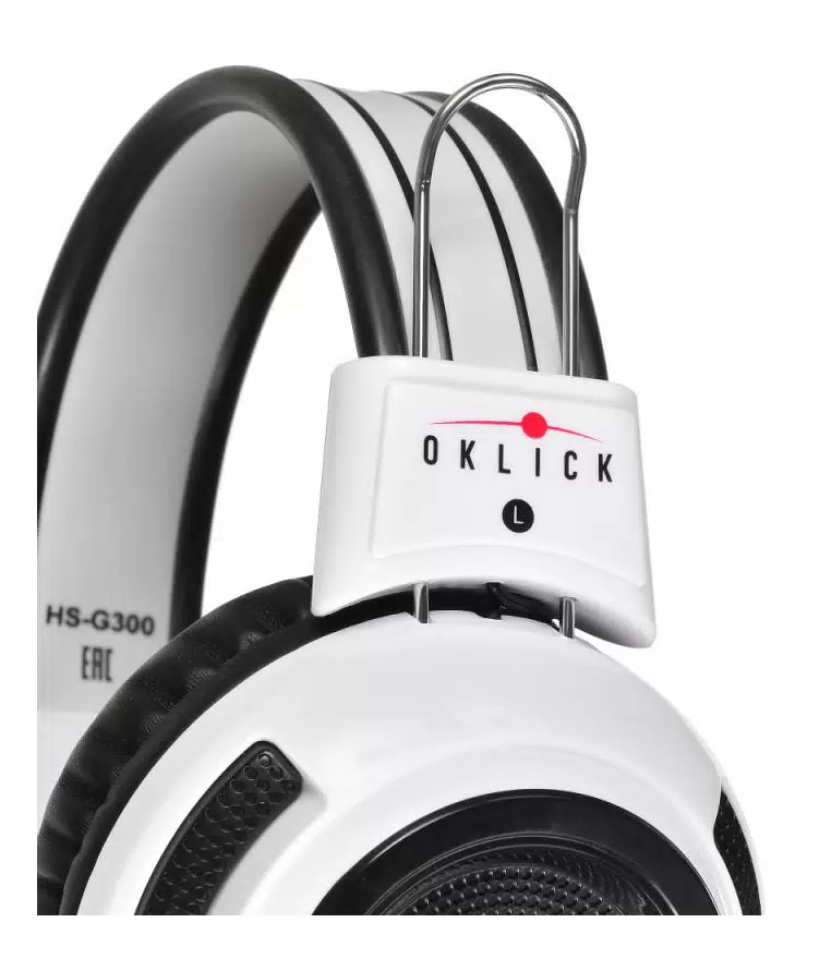 Наушники Oklick HS-G300 Armageddon (белый/черный)