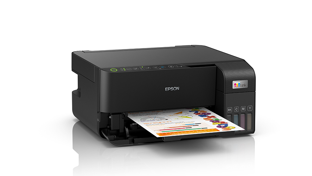 МФУ Epson EcoTank L3550 (ресурс стартовых контейнеров 6600/5900, контейнер 103)