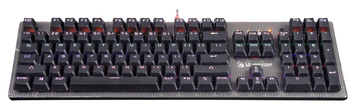 Клавиатура A4Tech Bloody B810R (черный)