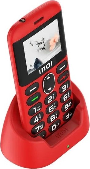 Телефон Inoi 148 Senior 4G (красный)