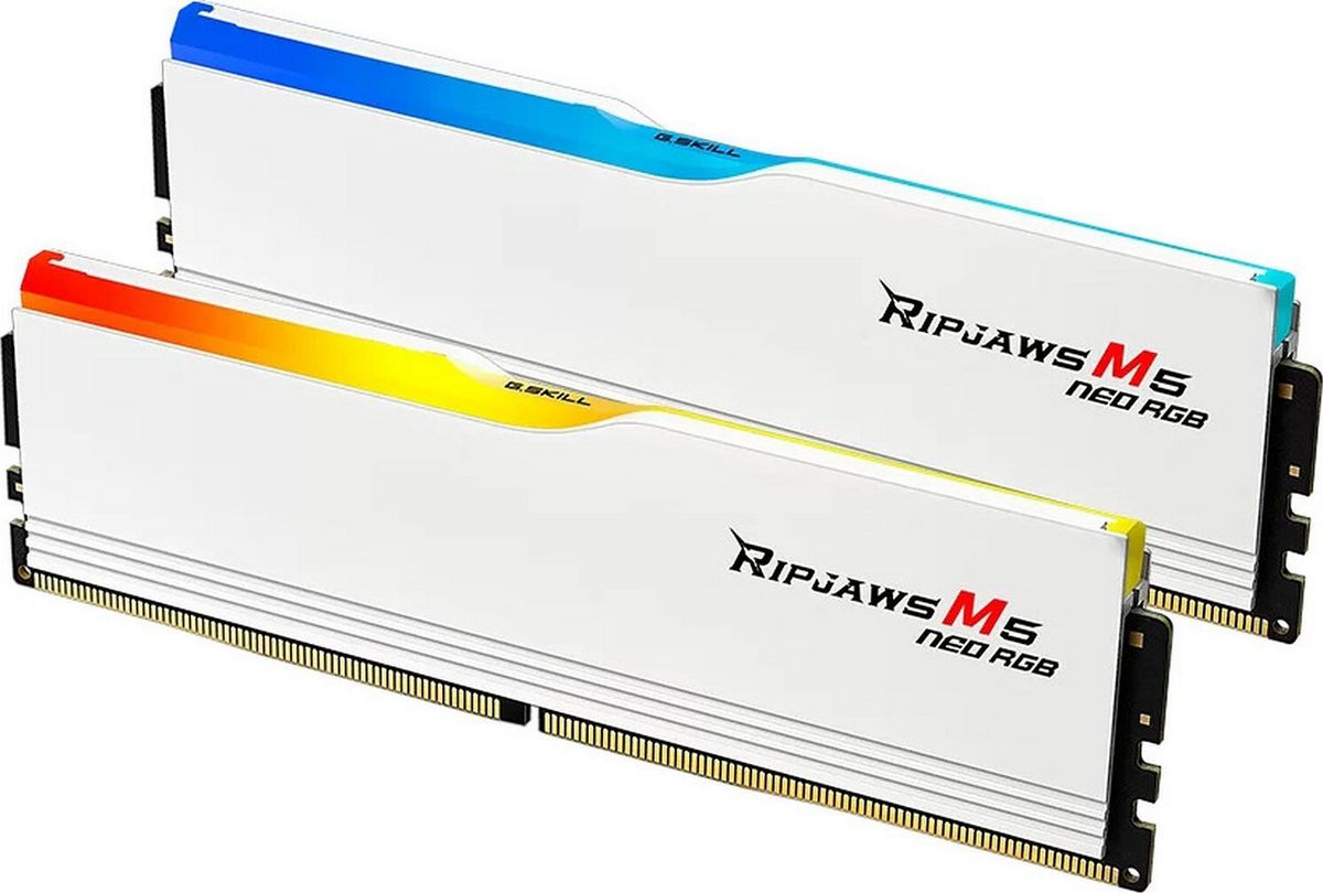 Оперативная память G.Skill Ripjaws M5 Neo RGB 2x16ГБ DDR5 6000 МГц F5-6000J3038F16GX2-RM5NRW