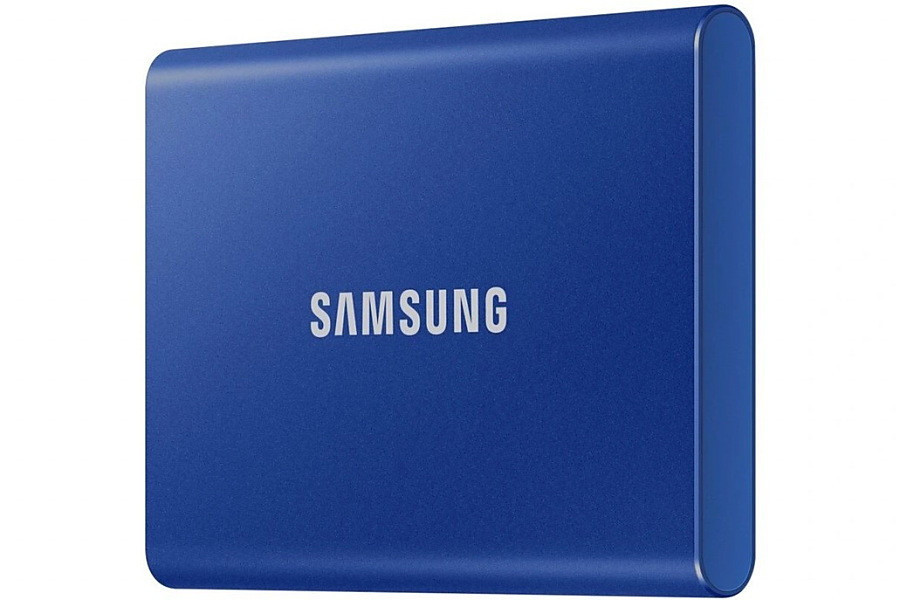 Внешний накопитель Samsung T7 500GB (синий)