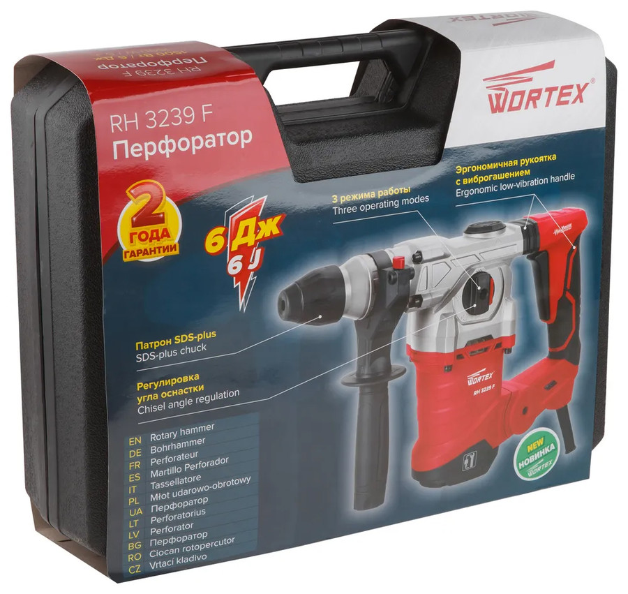 Перфоратор Wortex RH 3239 F RH3239F1129