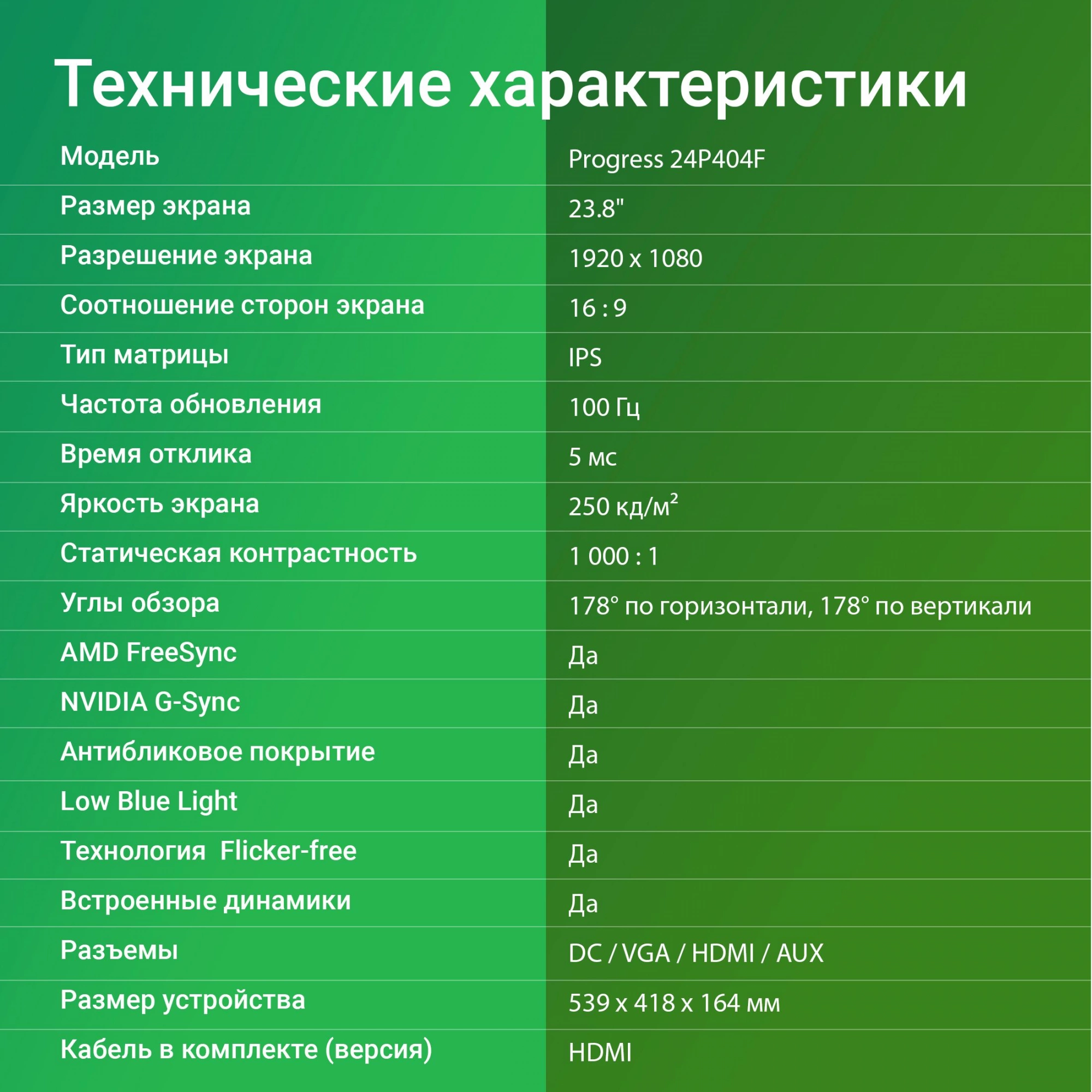Монитор Digma Progress 24P404F