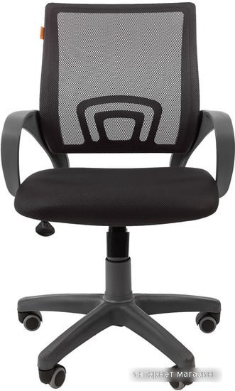 Кресло CHAIRMAN 696 grey (серый/черный)