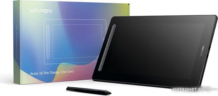 Графический монитор XP-Pen Artist 16 (2-е поколение, розовый)
