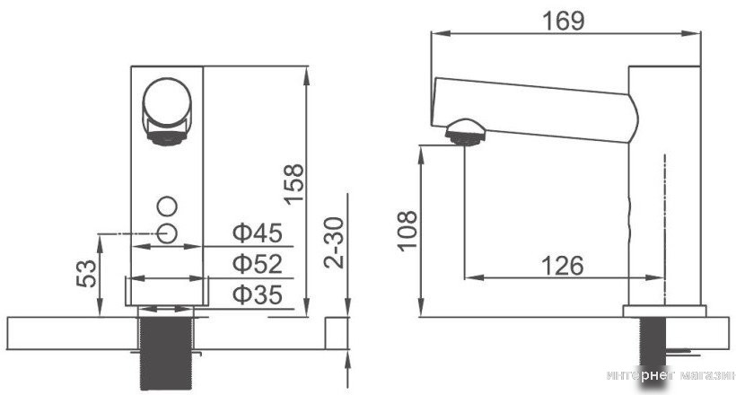 Смеситель Ledeme L1655-1