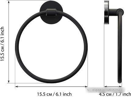 Держатель для полотенца FORA FOR-LORD011WT