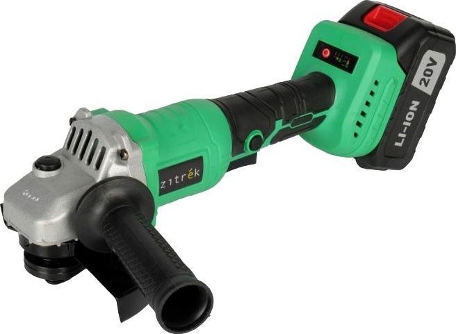 Угловая шлифмашина Zitrek ZKAG20-125 PRO 083-1078 (с 1-им АКБ, кейс)