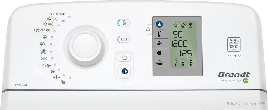 Стиральная машина с вертикальной загрузкой Brandt BT16524QE