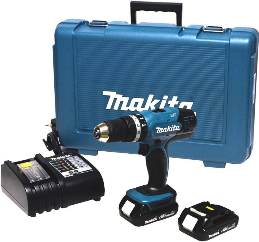 Дрель-шуруповерт Makita DHP453RFE