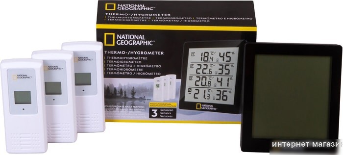 Термогигрометр Bresser National Geographic 74621