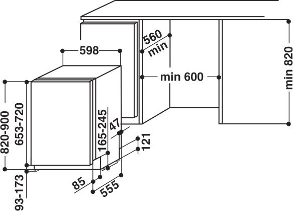 Посудомоечная машина Whirlpool WIC 3C26 F