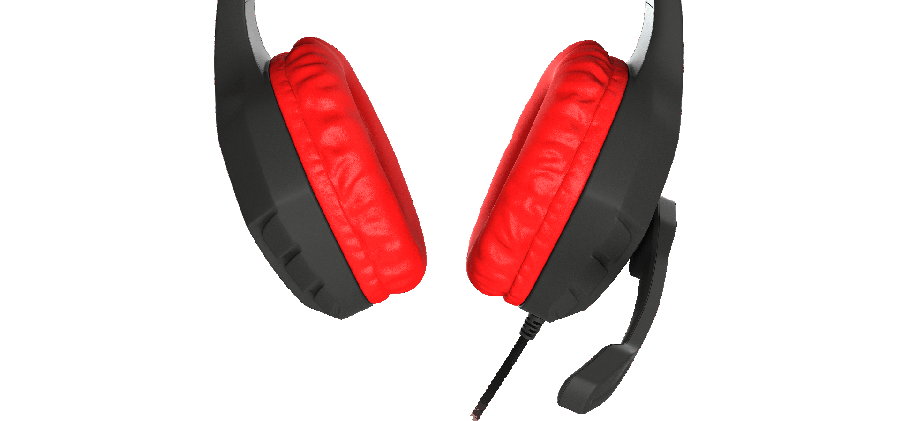 Наушники Genesis Argon 200 (черный/красный)