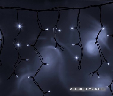 Гирлянда бахрома ULED ULED-LG-90-220V-(B-F-W/W)