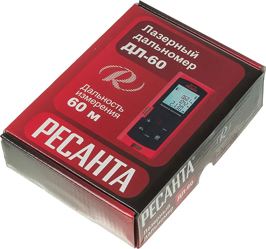 Лазерный дальномер Ресанта ДЛ-60