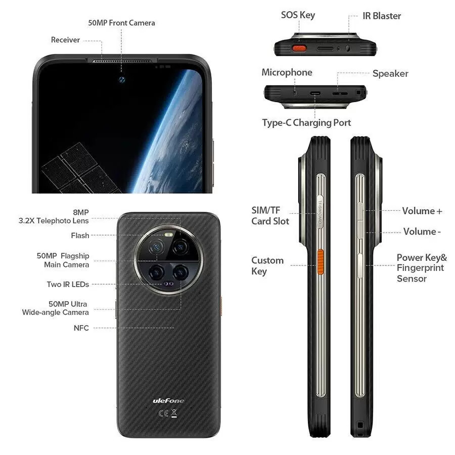 Смартфон Ulefone Armor 23 Ultra (черный)