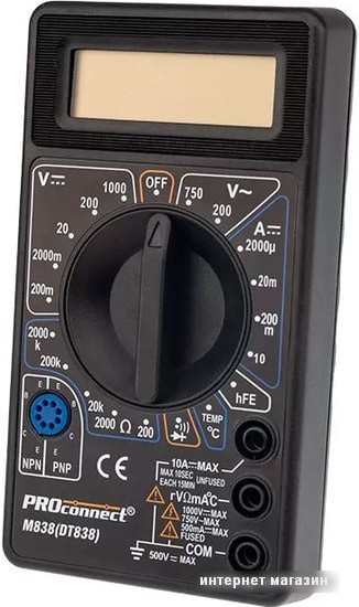 Мультиметр PROconnect M838