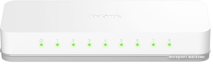Неуправляемый коммутатор D-Link DES-1008C/B1A
