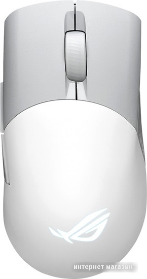 Игровая мышь ASUS ROG Keris Wireless AimPoint Moonlight White