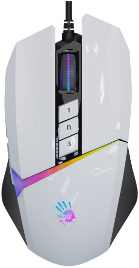 Игровая мышь A4Tech Bloody W60 Max (белый)