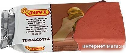 Пластилин скульптурный Jovi 88 (500г, терракотовый)