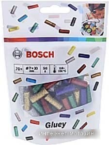 Клеевые стержни Bosch 2.608.002.006 (70 шт, разноцветный)