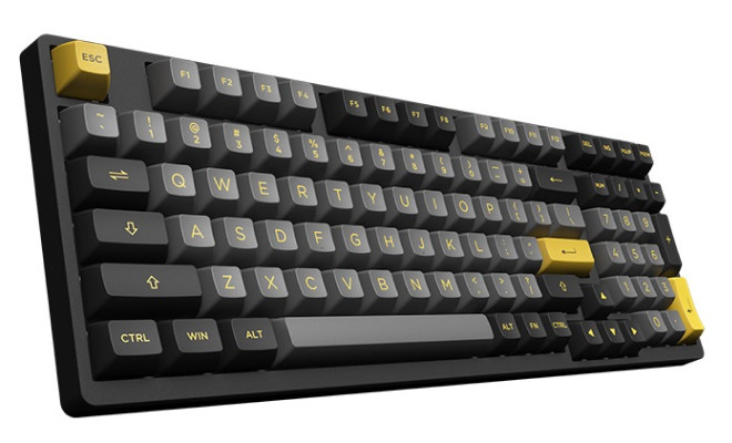 Клавиатура Akko 3098N Black & Gold (TTC Gold Pink)