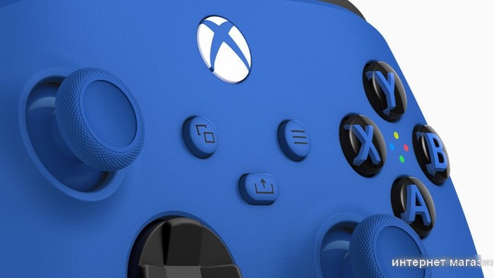 Геймпад Microsoft Xbox (синий)