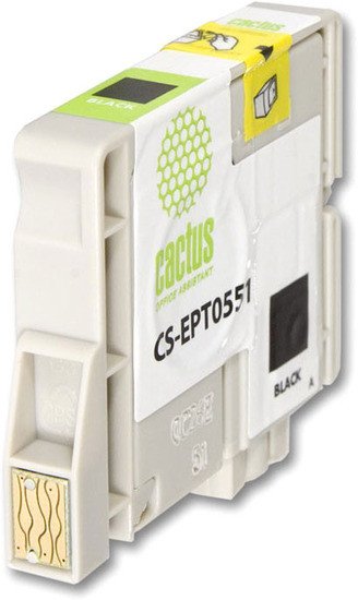 Картридж CACTUS CS-EPT0551 (аналог Epson C13T05514010)