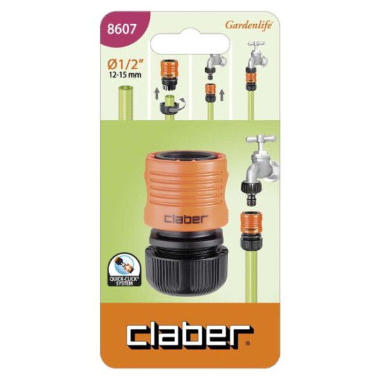 Коннектор Claber 1/2” 8607