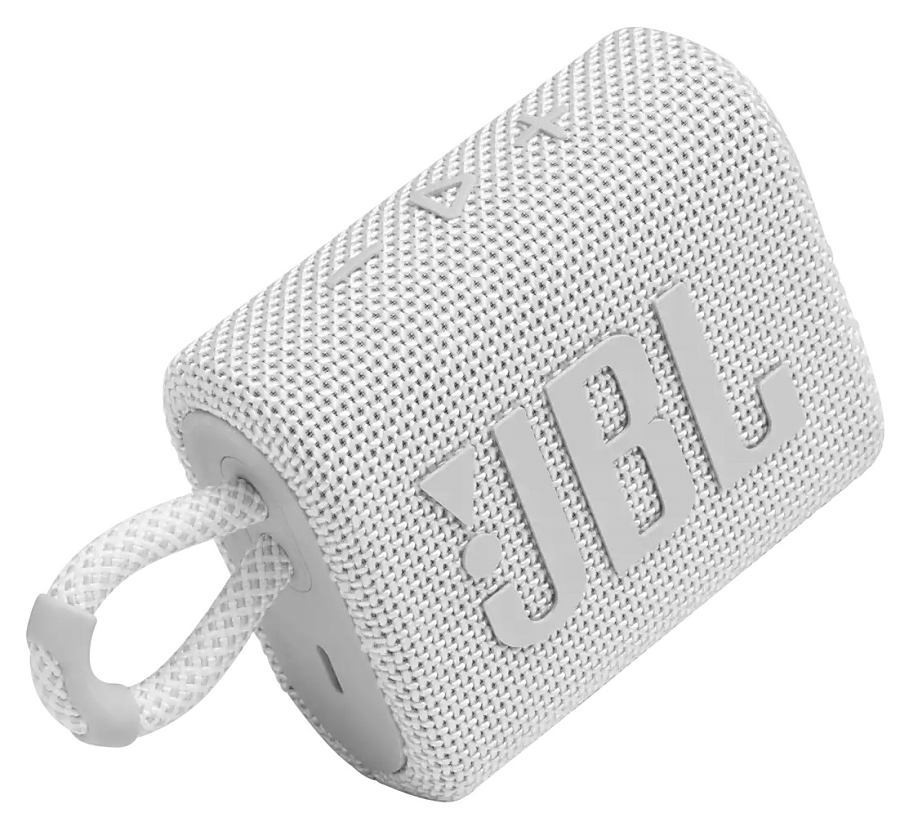 Беспроводная колонка JBL Go 3 (белый)