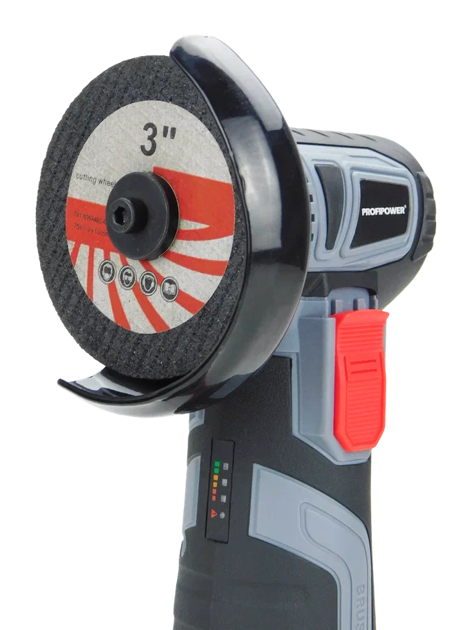 Profipower ProfiSet-2B16 E0229 (шуруповерт, болгарка, 2 АКБ, кейс)