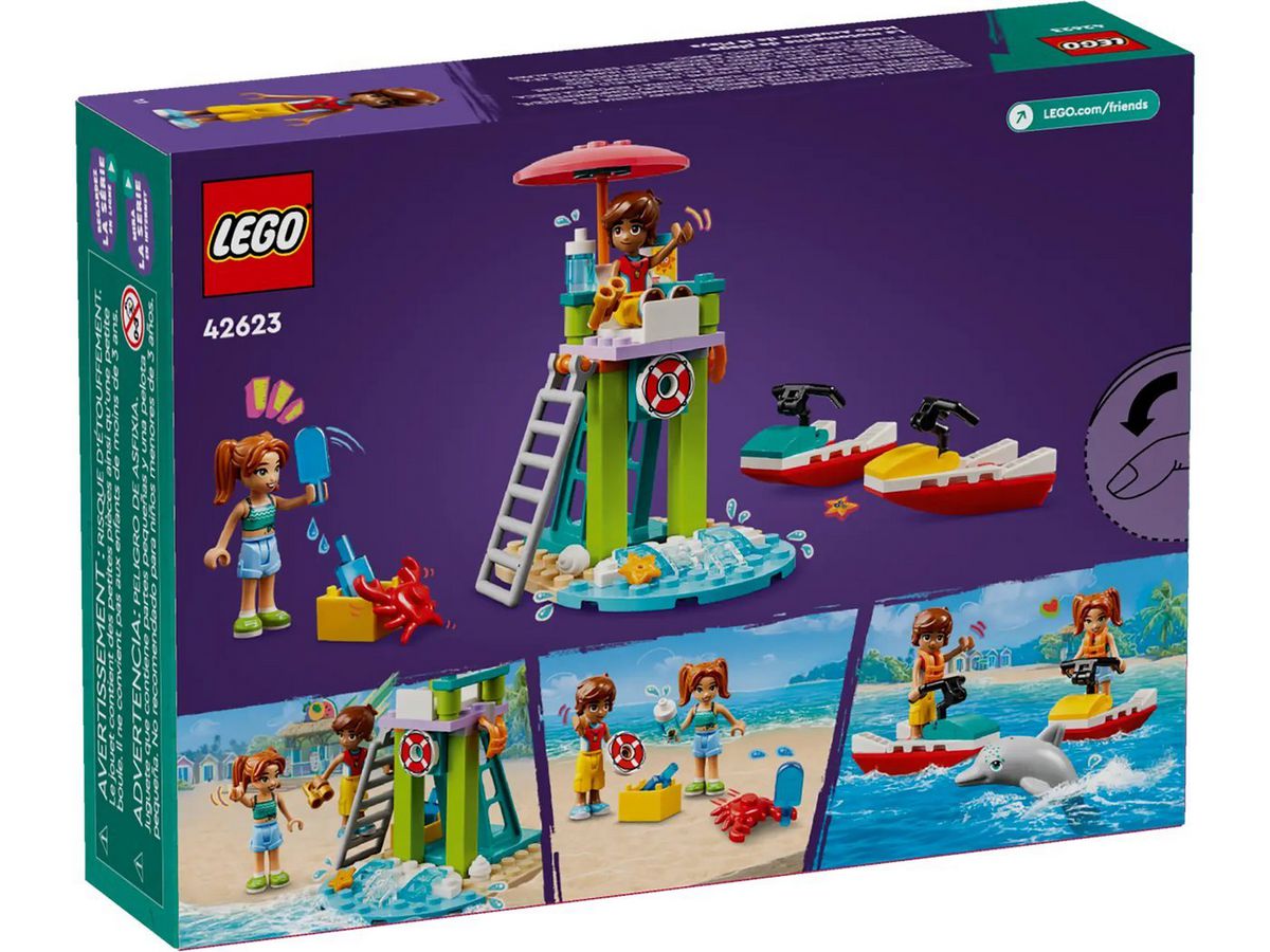 Конструктор LEGO Friends Пляжный водный скутер 42623