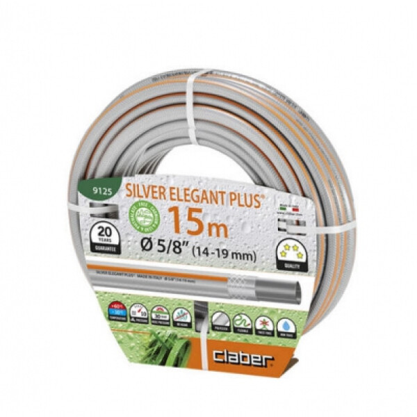 Шланг Claber Silver Elegant Plus 9125 (5/8", 15 м)