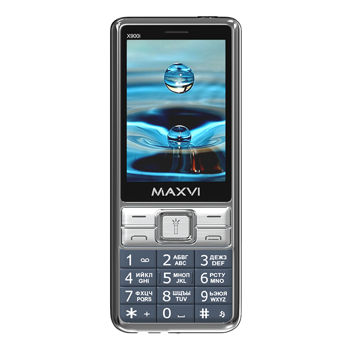 Кнопочный телефон Maxvi X900i (маренго)