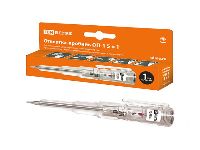 Отвертка-пробник TDM Electric SQ0501-0002