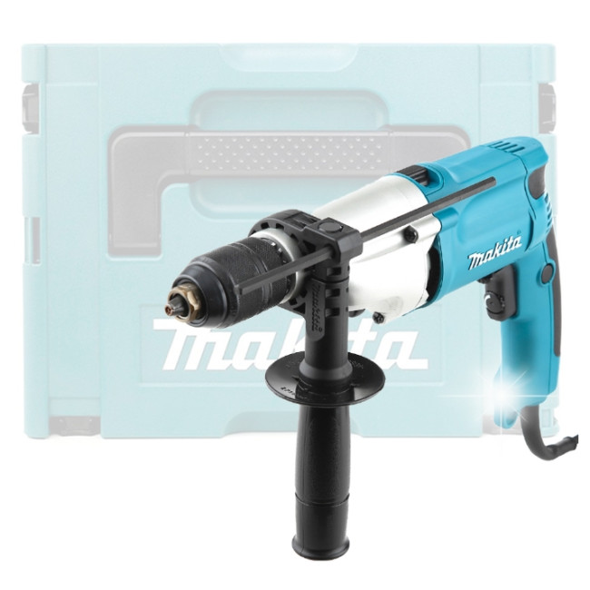 Ударная дрель Makita HP2051FJ (с кейсом MakPac)